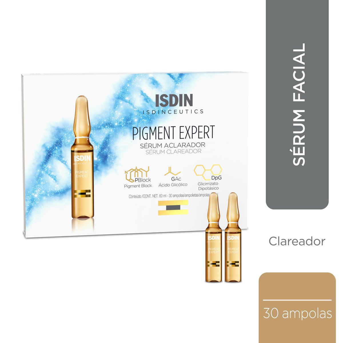 Sérum Facial Clareador Isdinceutics Pigment Expert - 30u — imagem 2 | Drogaria Taveira