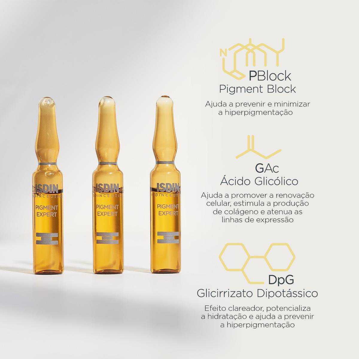 Sérum Facial Clareador Isdinceutics Pigment Expert - 30u — imagem 4 | Drogaria Taveira