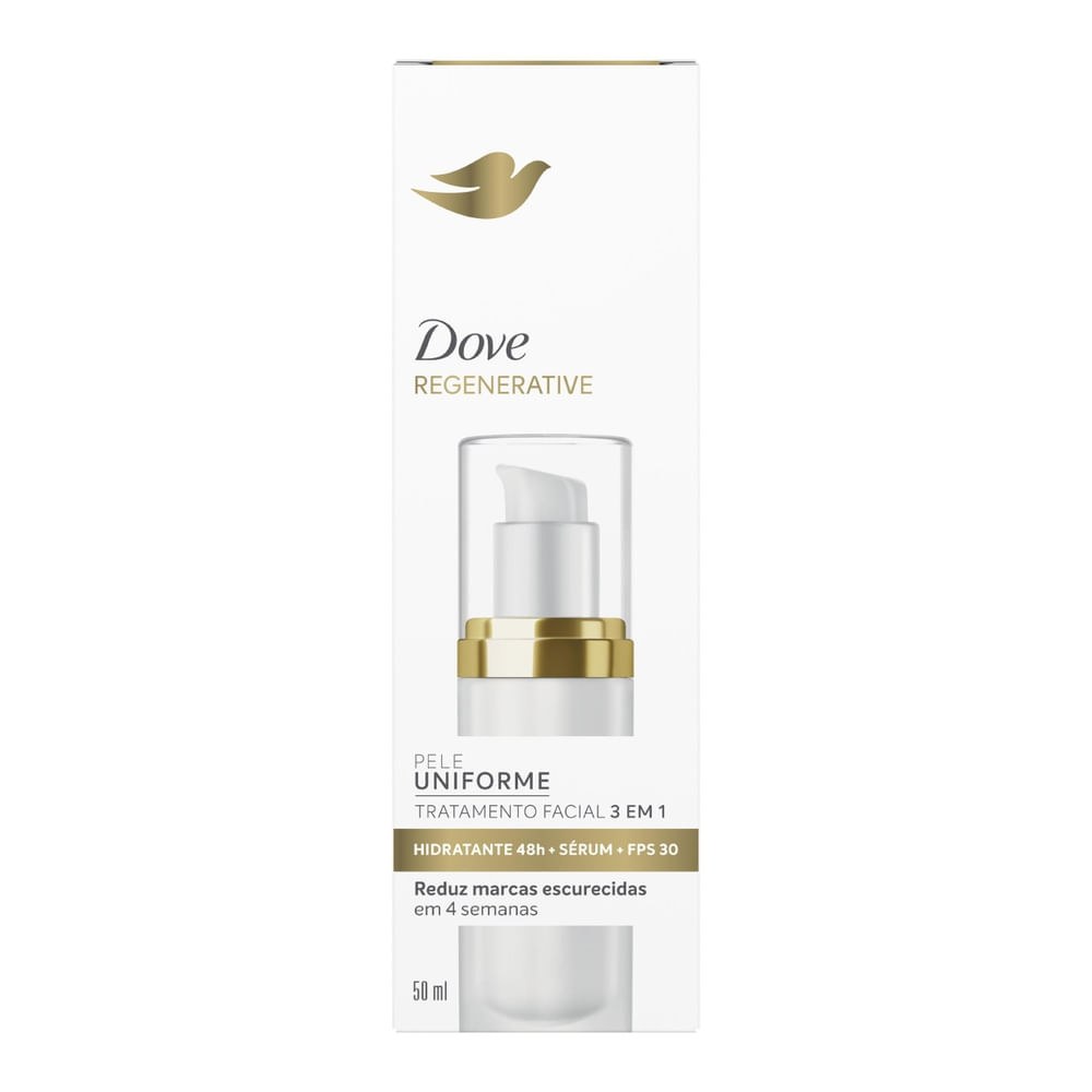 Sérum Facial Dove Regenerative 3 em 1 FPS 30 50ml — imagem 3 | Drogaria Taveira
