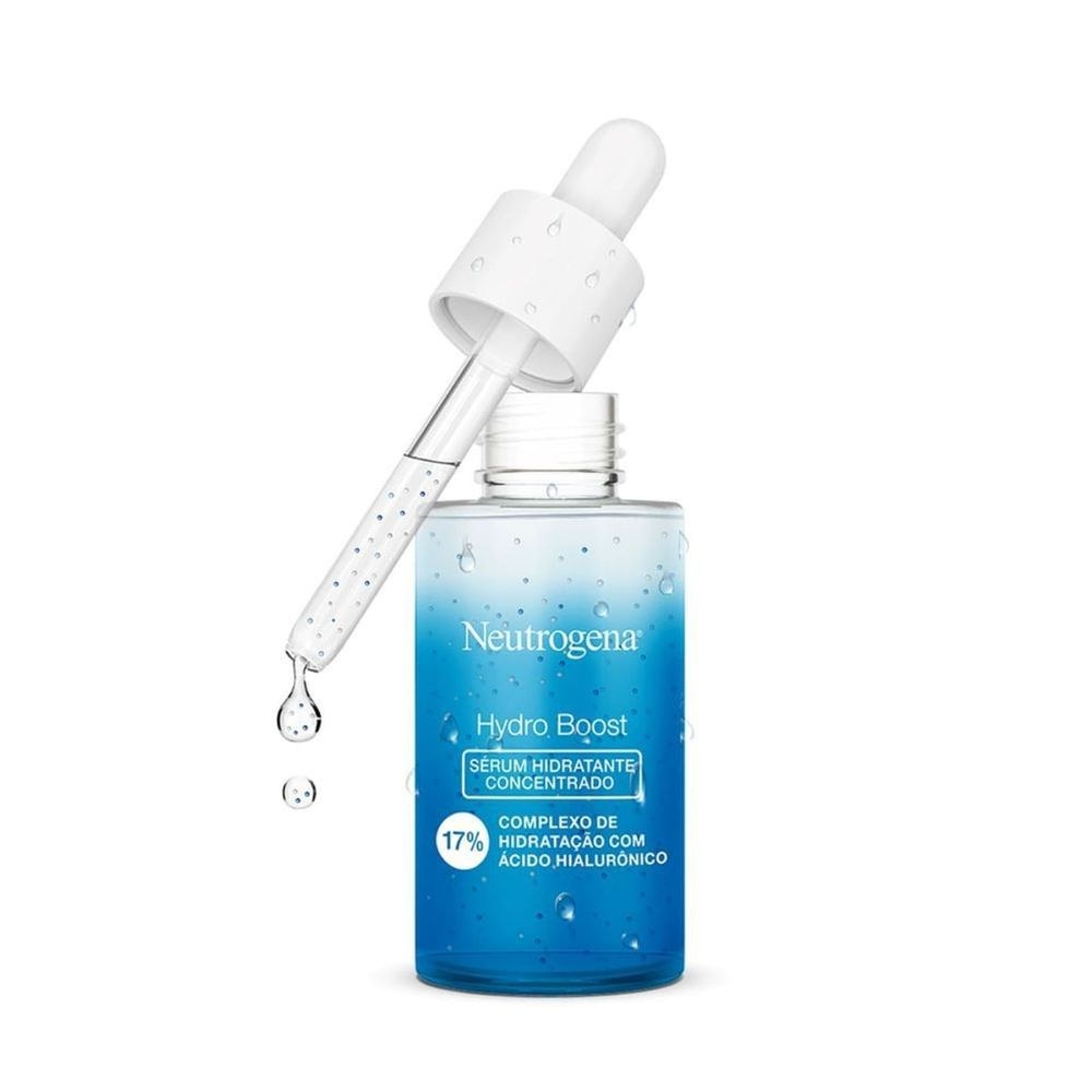 Sérum Facial Neutrogena Hydro Boost Hidratante Concentrado com Ácido Hialurônico 30ml — imagem 3 | Drogaria Taveira