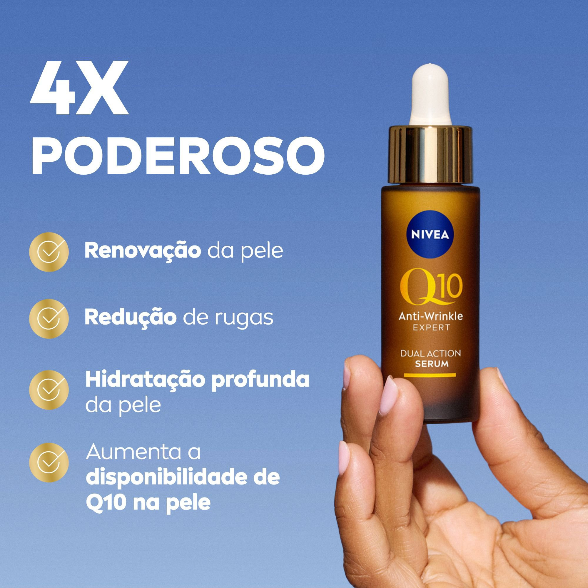 Sérum Facial Nivea Q10 Antissinais Expert Dupla Ação 30ml — imagem 4 | Drogaria Taveira