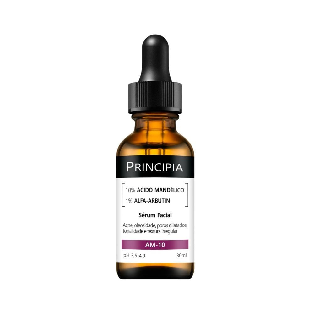 Sérum Facial Principia AM-10 com Ácido Mandélico 10% e Alfa Arbutin 1% 30ml — imagem 2 | Drogaria Taveira