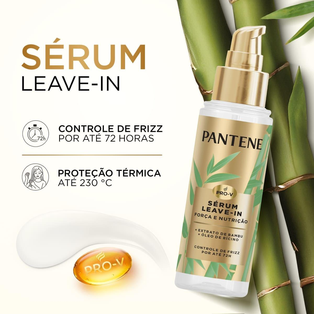 Sérum Finalizador Pantene Leave-In Força E Nutrição Bambu 95ml — imagem 2 | Drogaria Taveira