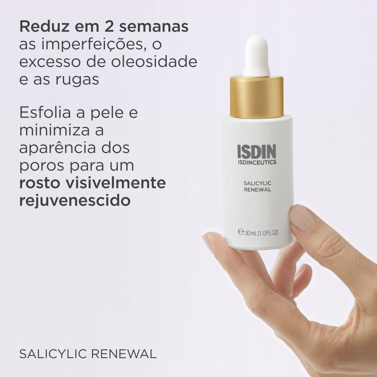 Sérum ISDIN Salicylic Renewal Antissinais 30ml — imagem 3 | Drogaria Taveira