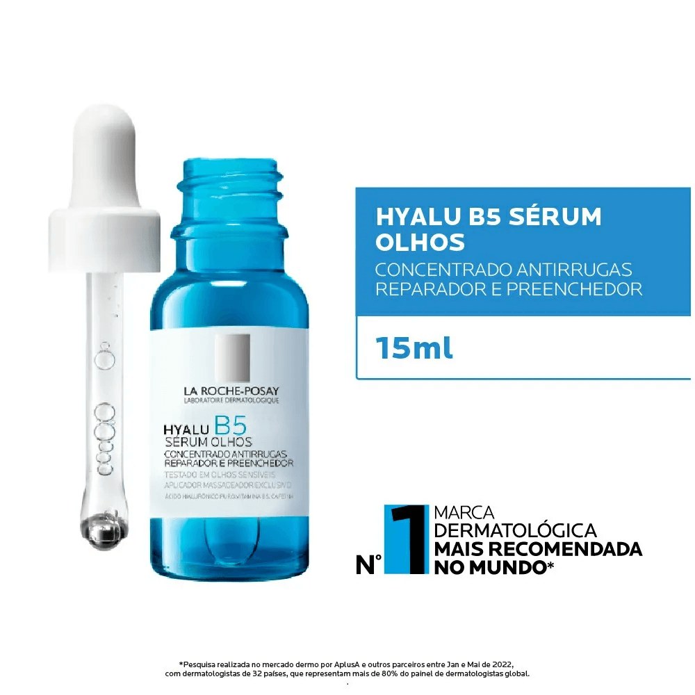 Sérum La Roche-Posay Hyalu B5 Olhos com Ácido Hialurônico 15ml — imagem 2 | Drogaria Taveira