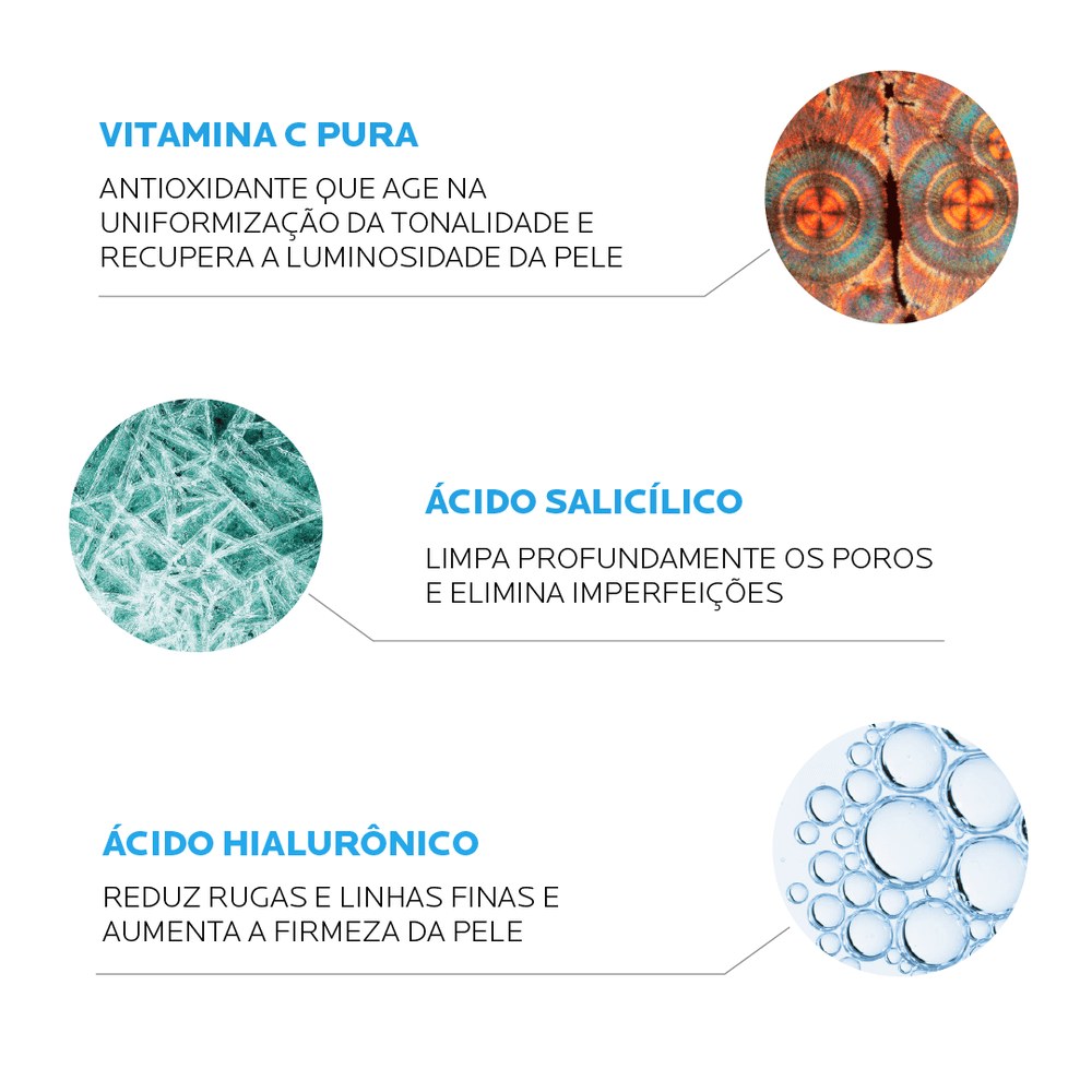 Sérum La Roche-Posay Pure Vitamin C10 Antirrugas 15ml — imagem 4 | Drogaria Taveira