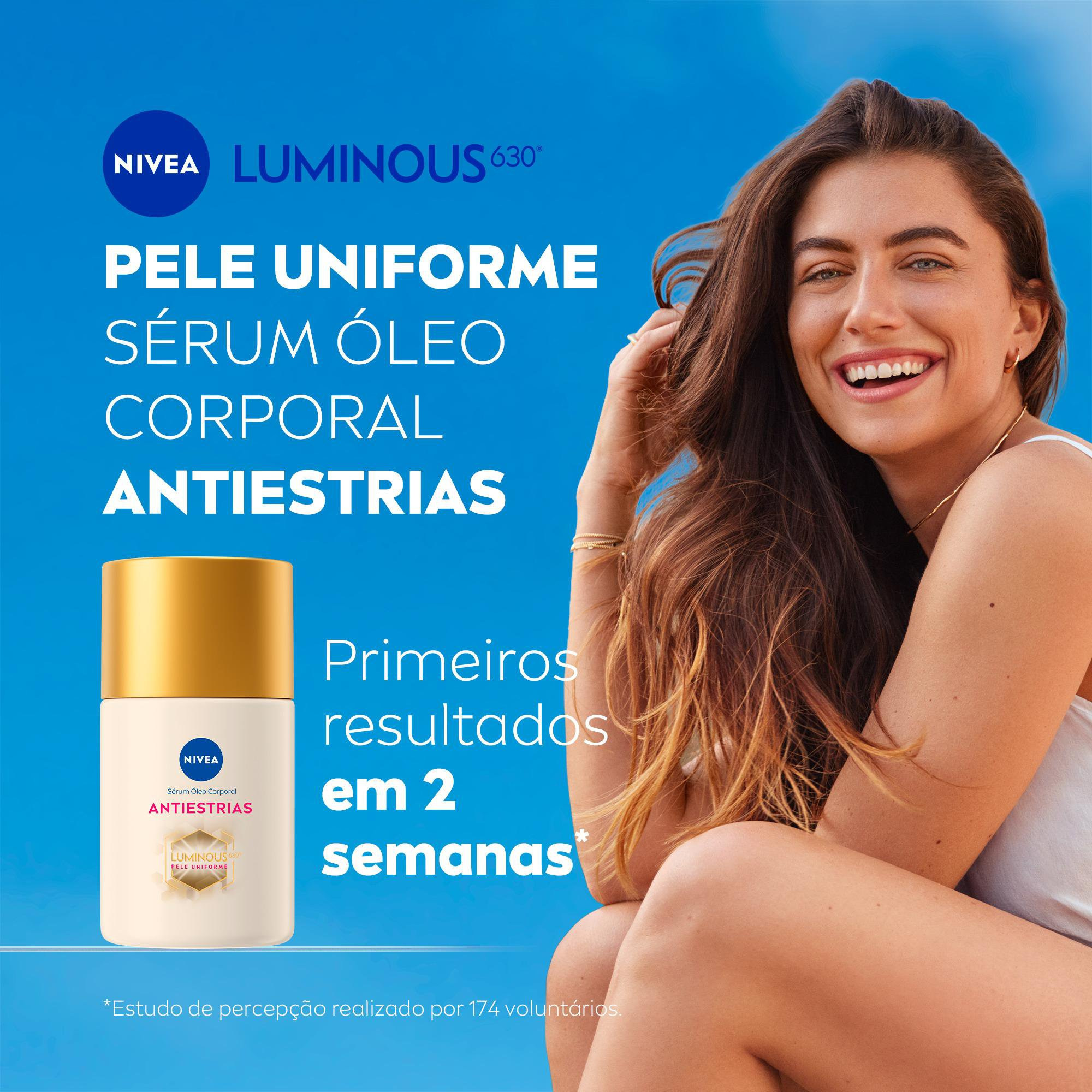 Sérum Óleo Corporal Nivea Luminous 630 Antiestrias 100ml — imagem 3 | Drogaria Taveira