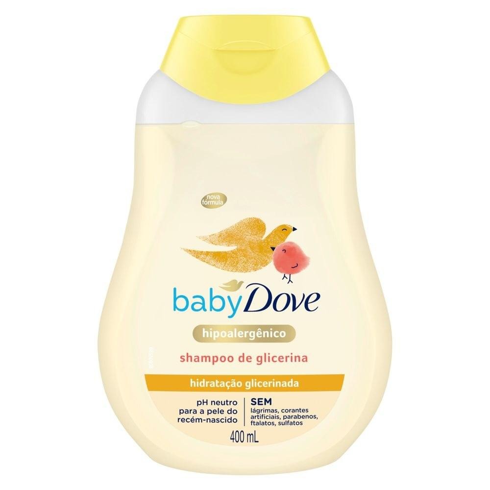 Shampoo de Glicerina Baby Dove Hidratação Glicerinada 400ml — imagem 2 | Drogaria Taveira