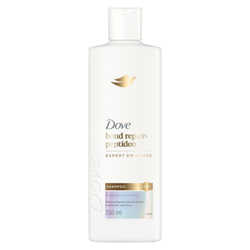 Shampoo Dove Bond Repair + Peptídeo 350ml — imagem 2 | Drogaria Taveira