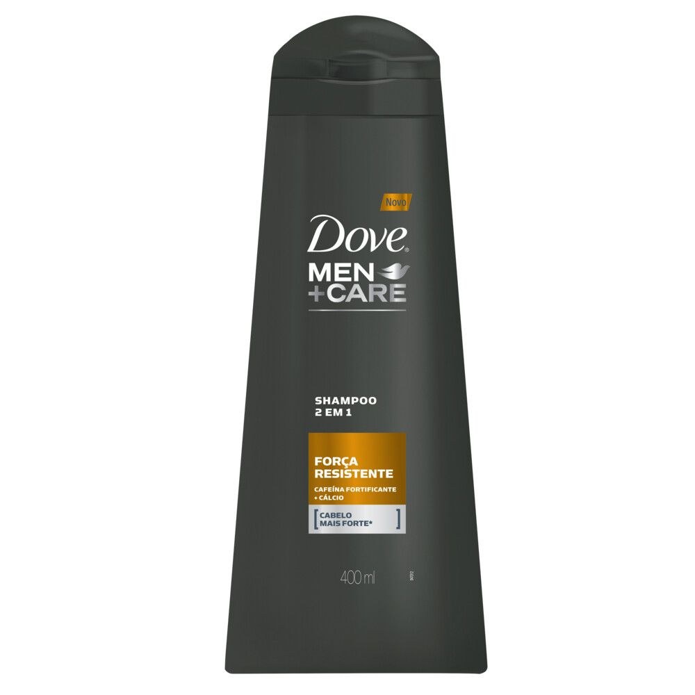 Shampoo Dove Men Care 2 Em 1 Força Resistente 400ml — imagem 2 | Drogaria Taveira
