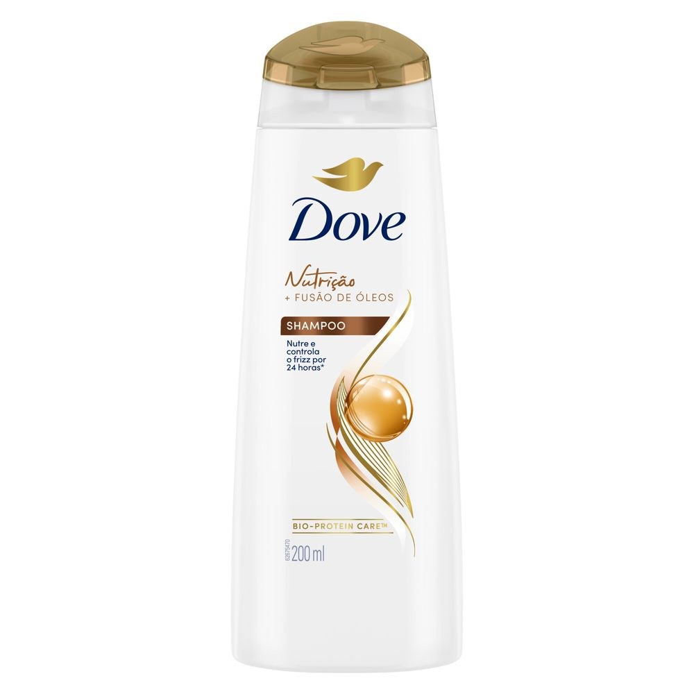 Shampoo Dove Nutrição + Fusão de Óleos 200ml — imagem 2 | Drogaria Taveira