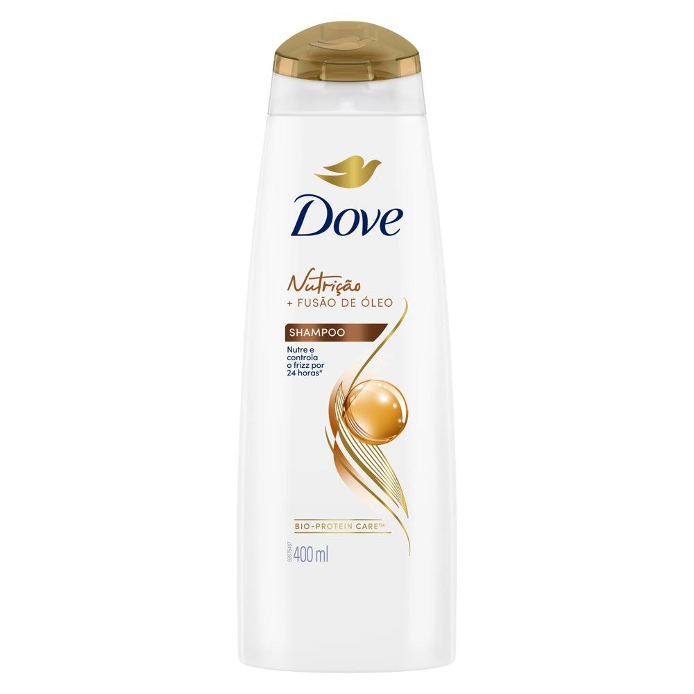 Shampoo Dove Nutrição + Fusão de Óleos 400ml — imagem 2 | Drogaria Taveira