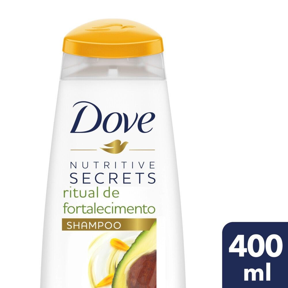 Shampoo Dove Nutritive Secrets Ritual de Fortalecimento 400ml — imagem 2 | Drogaria Taveira