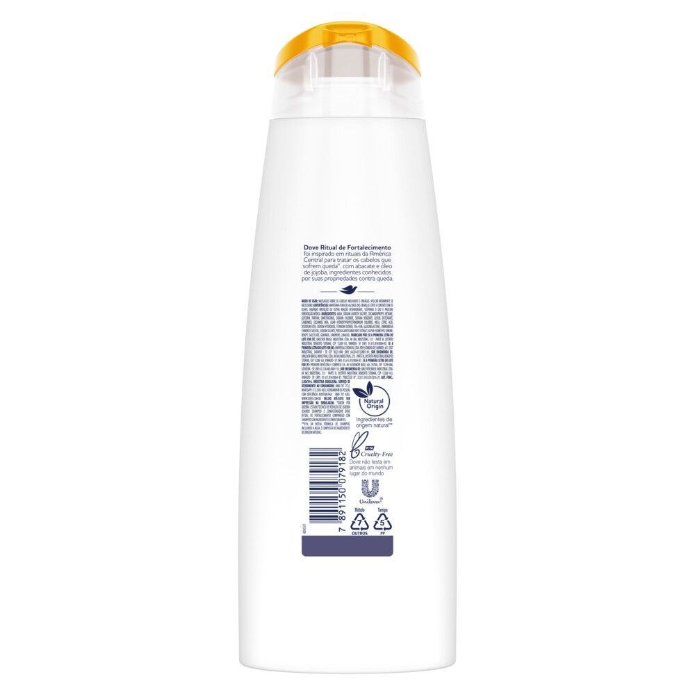 Shampoo Dove Nutritive Secrets Ritual de Fortalecimento 400ml — imagem 3 | Drogaria Taveira
