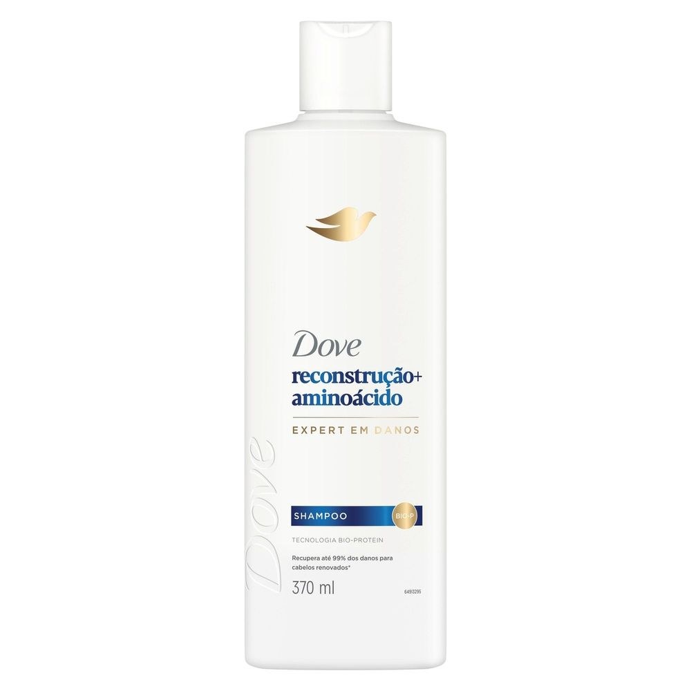 Shampoo Dove Reconstrução + Aminoácido 370ml — imagem 2 | Drogaria Taveira