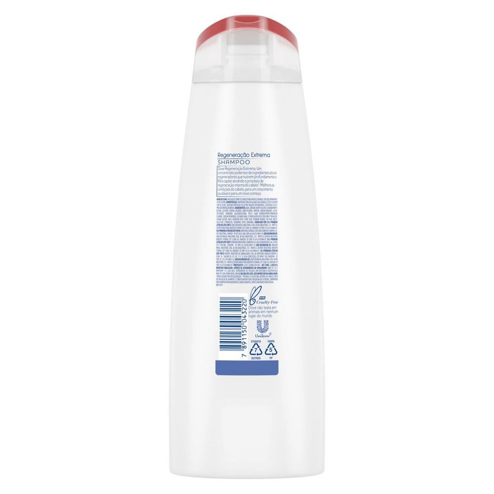 Shampoo Dove Recuperação Extrema 400ml — imagem 3 | Drogaria Taveira