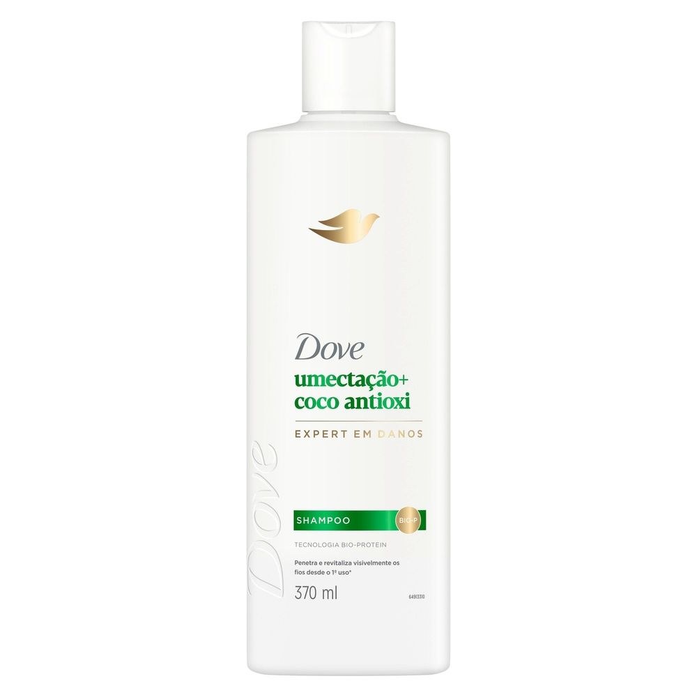 Shampoo Dove Umectação + Coco Antioxi 370ml — imagem 2 | Drogaria Taveira