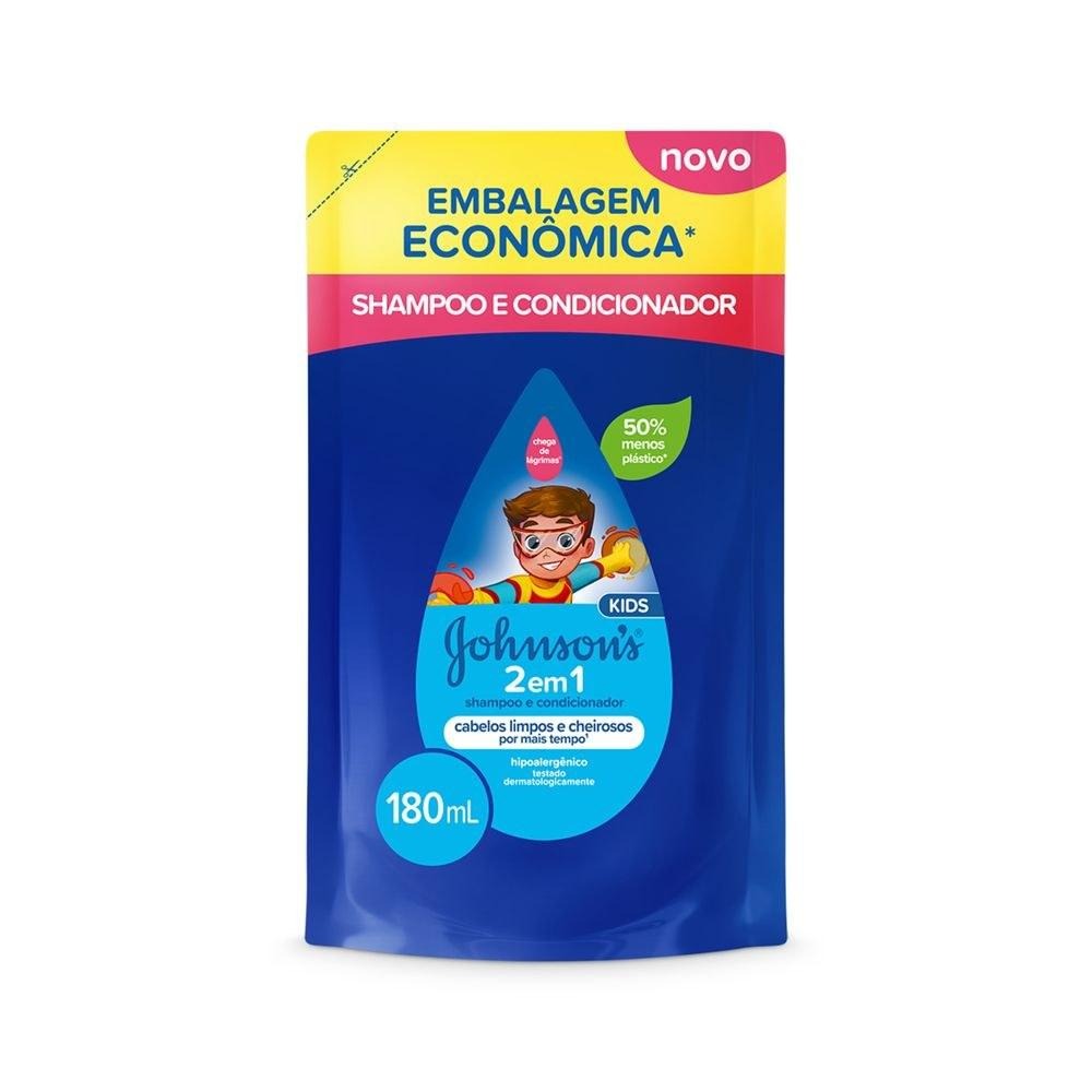 Shampoo e Condicionador Infantil Johnson's Baby 2 em 1 180ml — imagem 3 | Drogaria Taveira