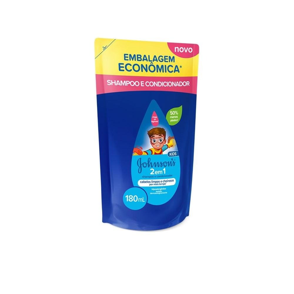 Shampoo e Condicionador Infantil Johnson's Baby 2 em 1 180ml — imagem 4 | Drogaria Taveira