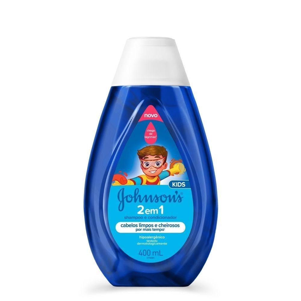 Shampoo e Condicionador Infantil Johnson's Kids 2 em 1 400ml — imagem 3 | Drogaria Taveira