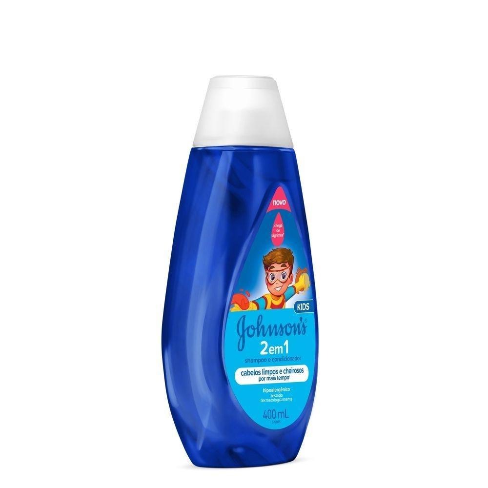Shampoo e Condicionador Infantil Johnson's Kids 2 em 1 400ml — imagem 4 | Drogaria Taveira