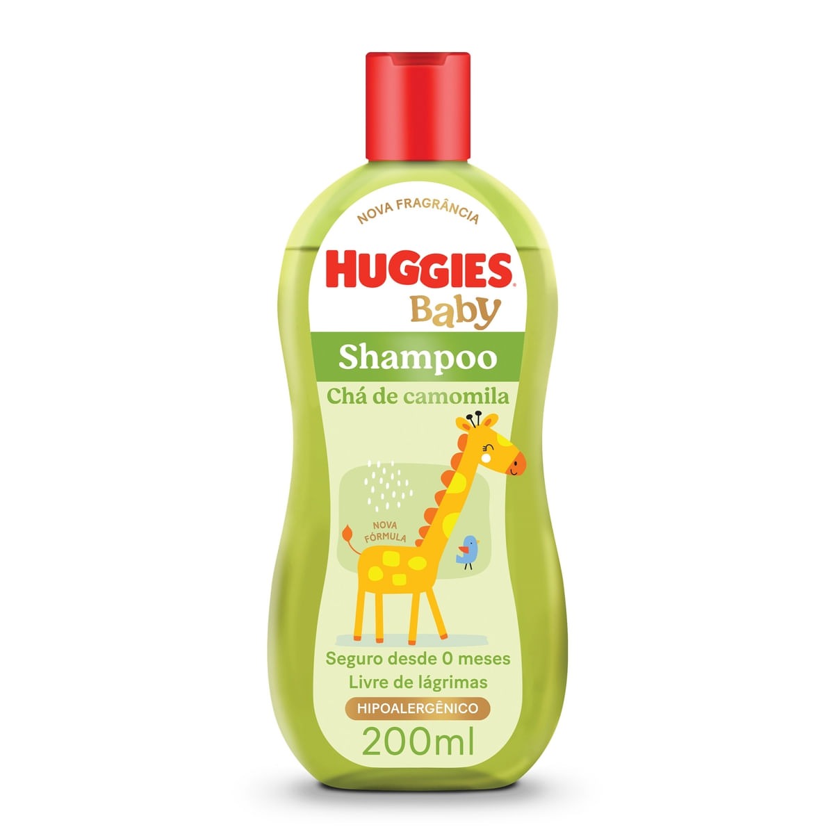 Shampoo Huggies Camomila para Bebê Hipoalergênico 200ml — Turma Da Mônica | Drogaria Taveira