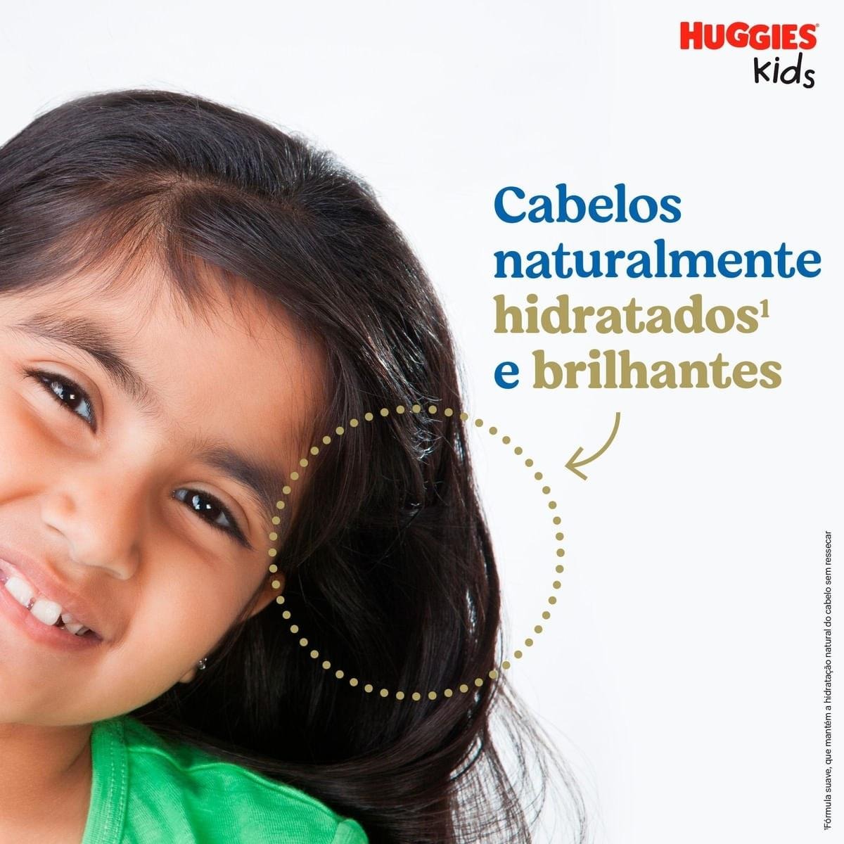 Shampoo Infantil Huggies Kids Brilho Mágico 360ml — imagem 2 | Drogaria Taveira
