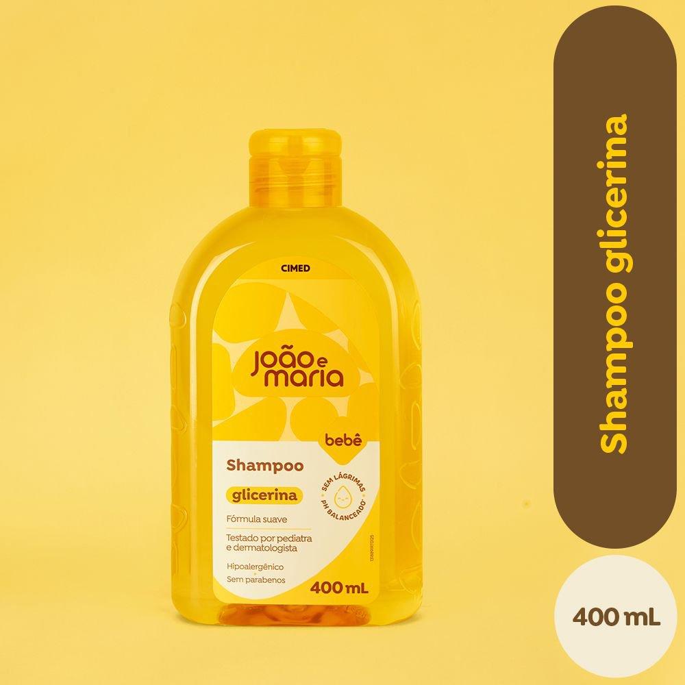 Shampoo Infantil João e Maria Bebê Glicerina 400ml — imagem 2 | Drogaria Taveira