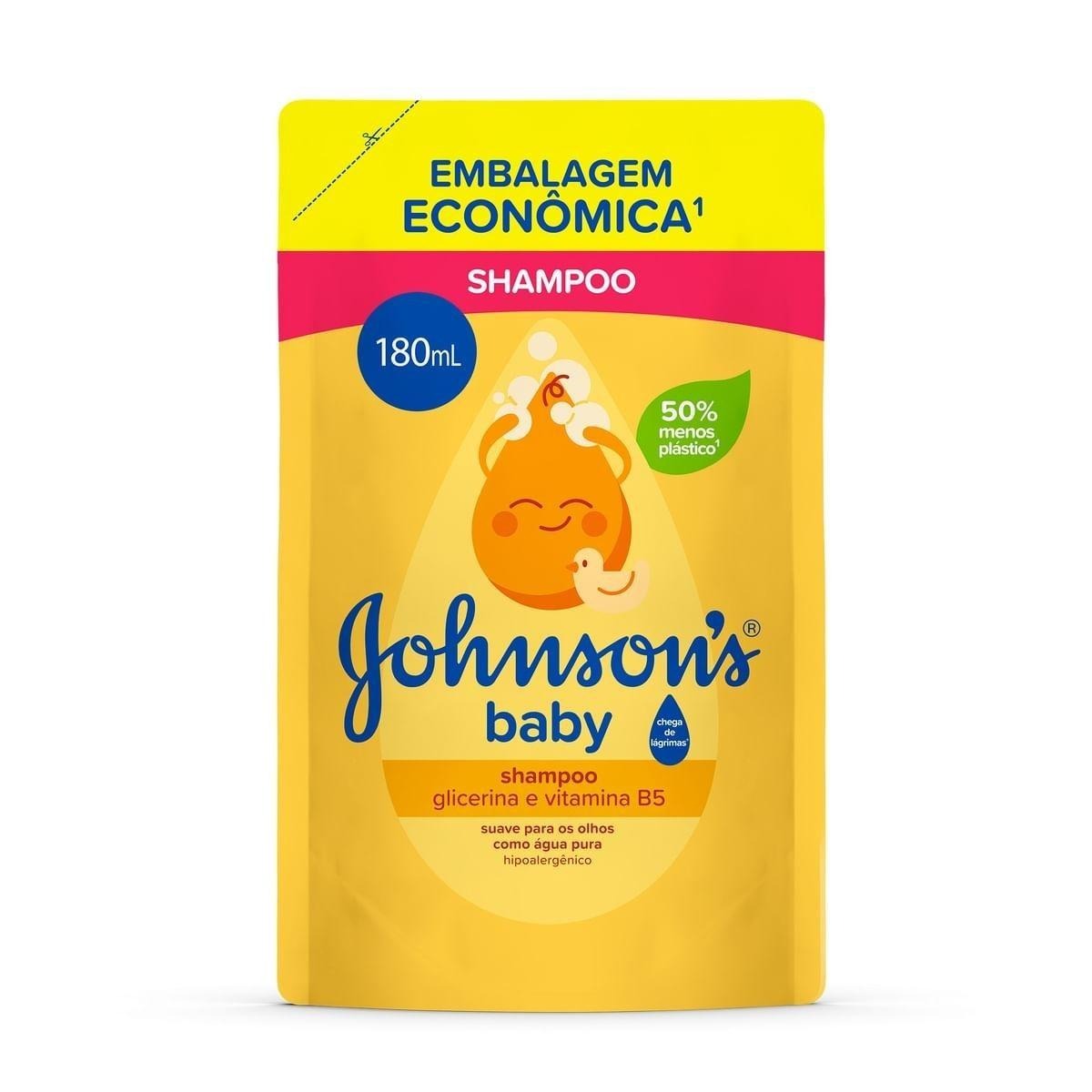 Shampoo Infantil Johnson's Baby Chega de Lágrimas Glicerina 180ml — imagem 3 | Drogaria Taveira
