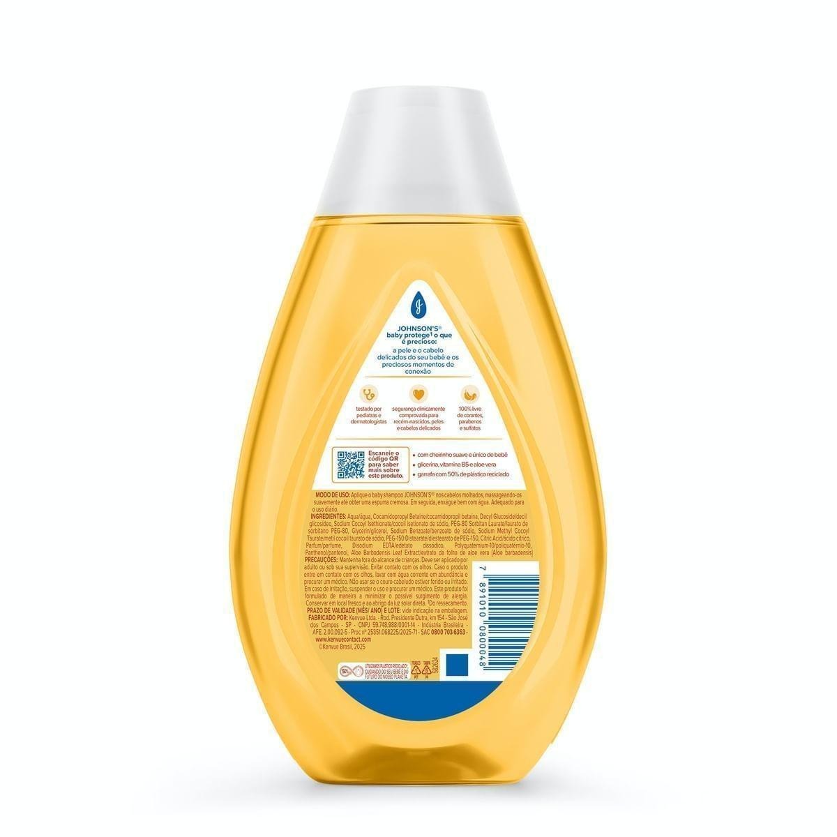 Shampoo Infantil Johnson's Baby Chega de Lágrimas Regular 400ml — imagem 3 | Drogaria Taveira