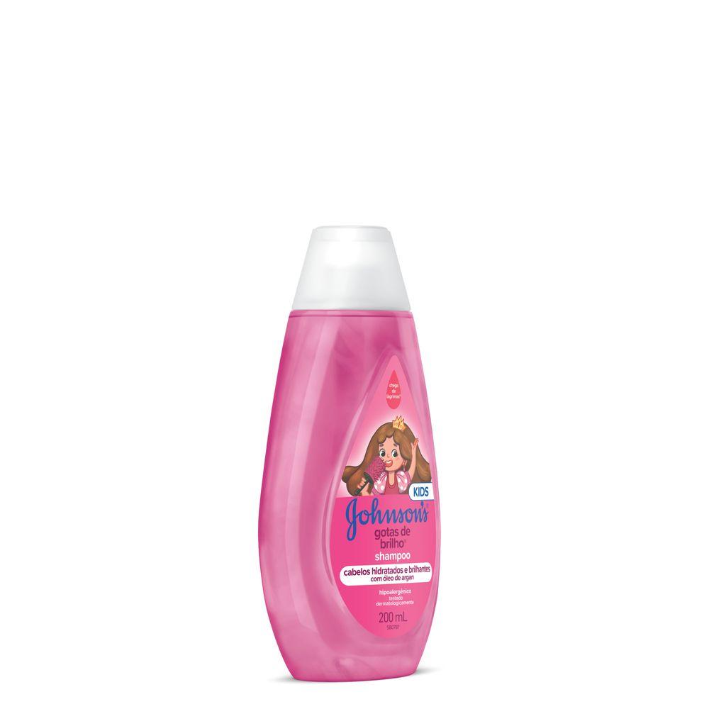Shampoo Infantil Johnson's Baby Gotas de Brilho 200ml — imagem 2 | Drogaria Taveira