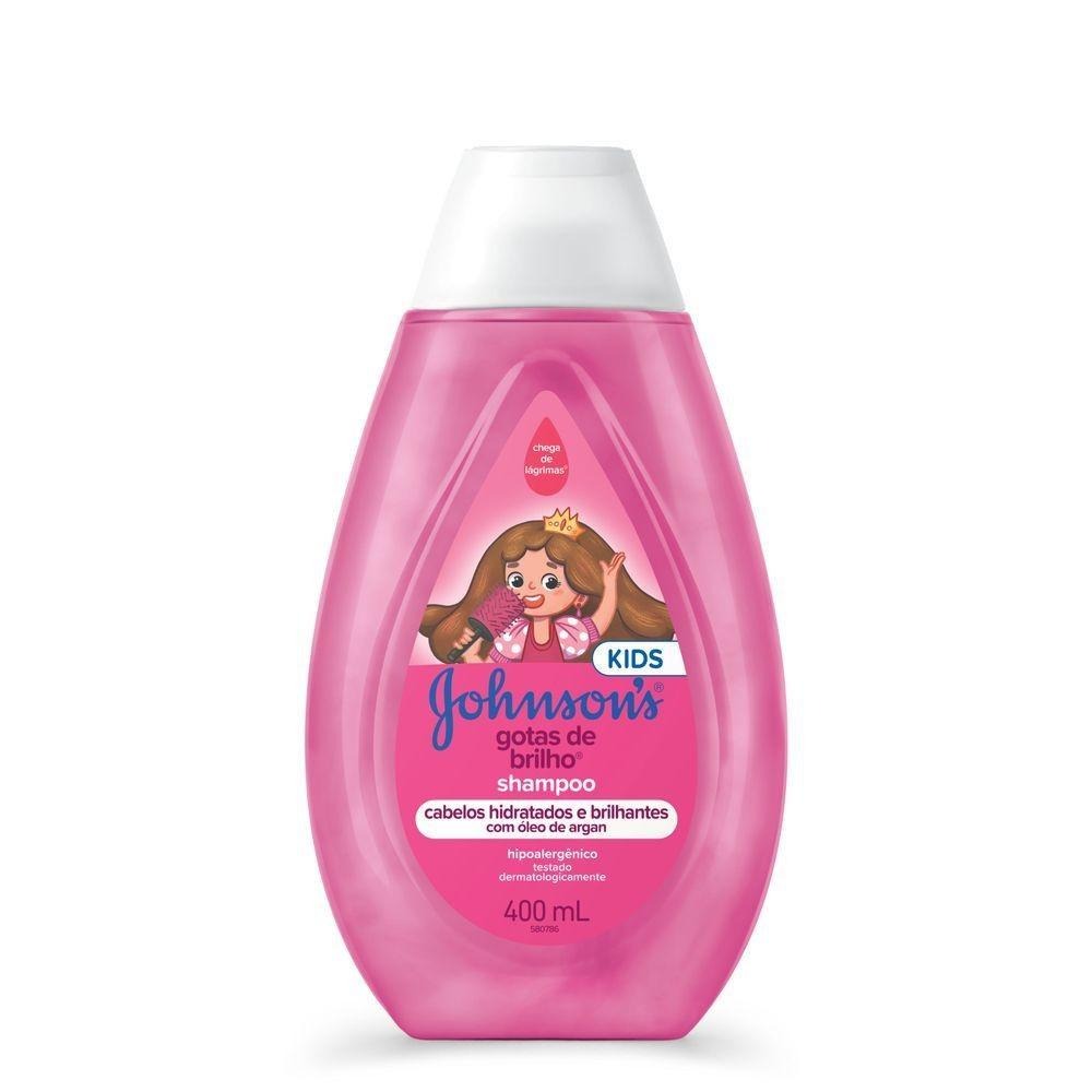 Shampoo Infantil Johnson's Baby Gotas de Brilho 400ml — imagem 2 | Drogaria Taveira