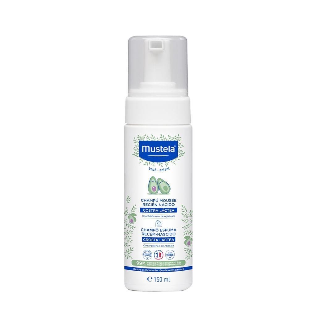 Shampoo Infantil Mustela Bebê Espuma Recém-Nascido 150ml — Mustela | Drogaria Taveira