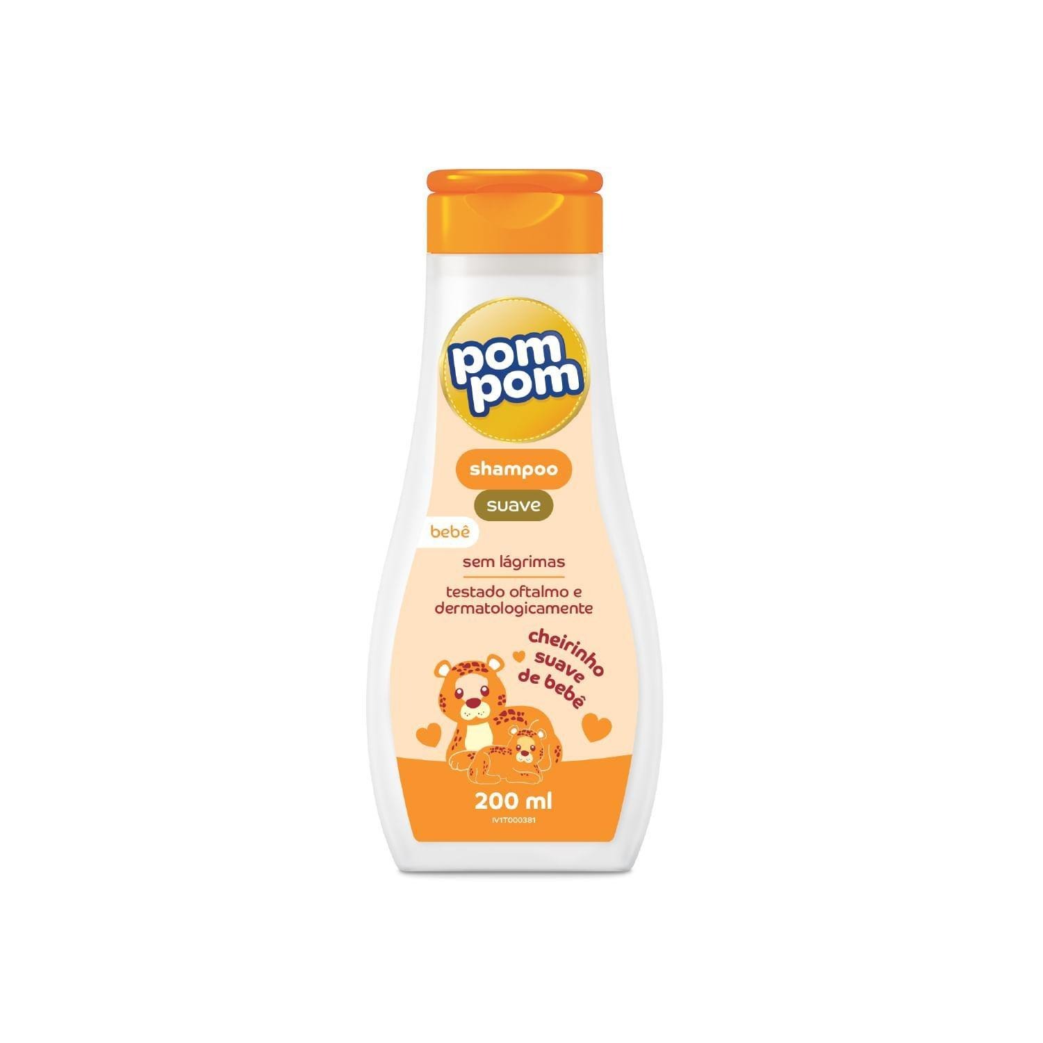 Shampoo Infantil Pom Pom Suave 200ml — Pompom | Drogaria Taveira