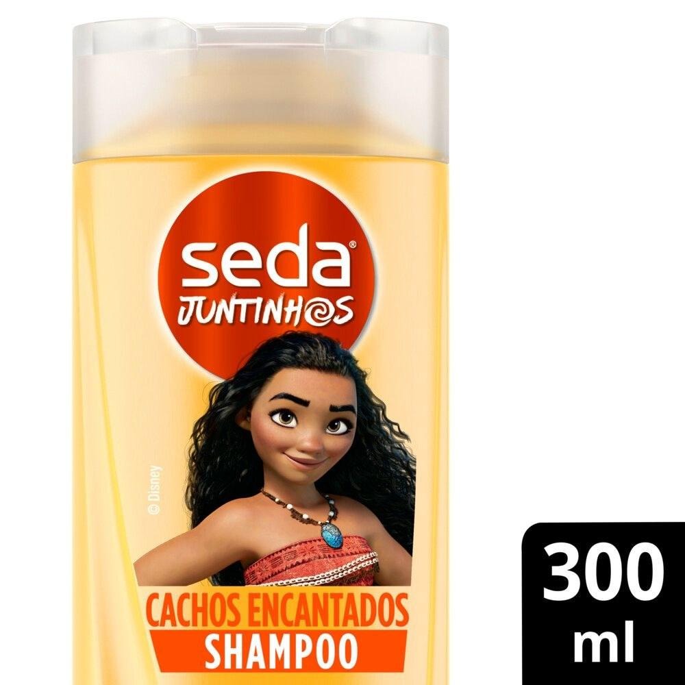 Shampoo Infantil Seda Juntinhos Moana Cachos Encantados +3 anos 300ml — Seda | Drogaria Taveira