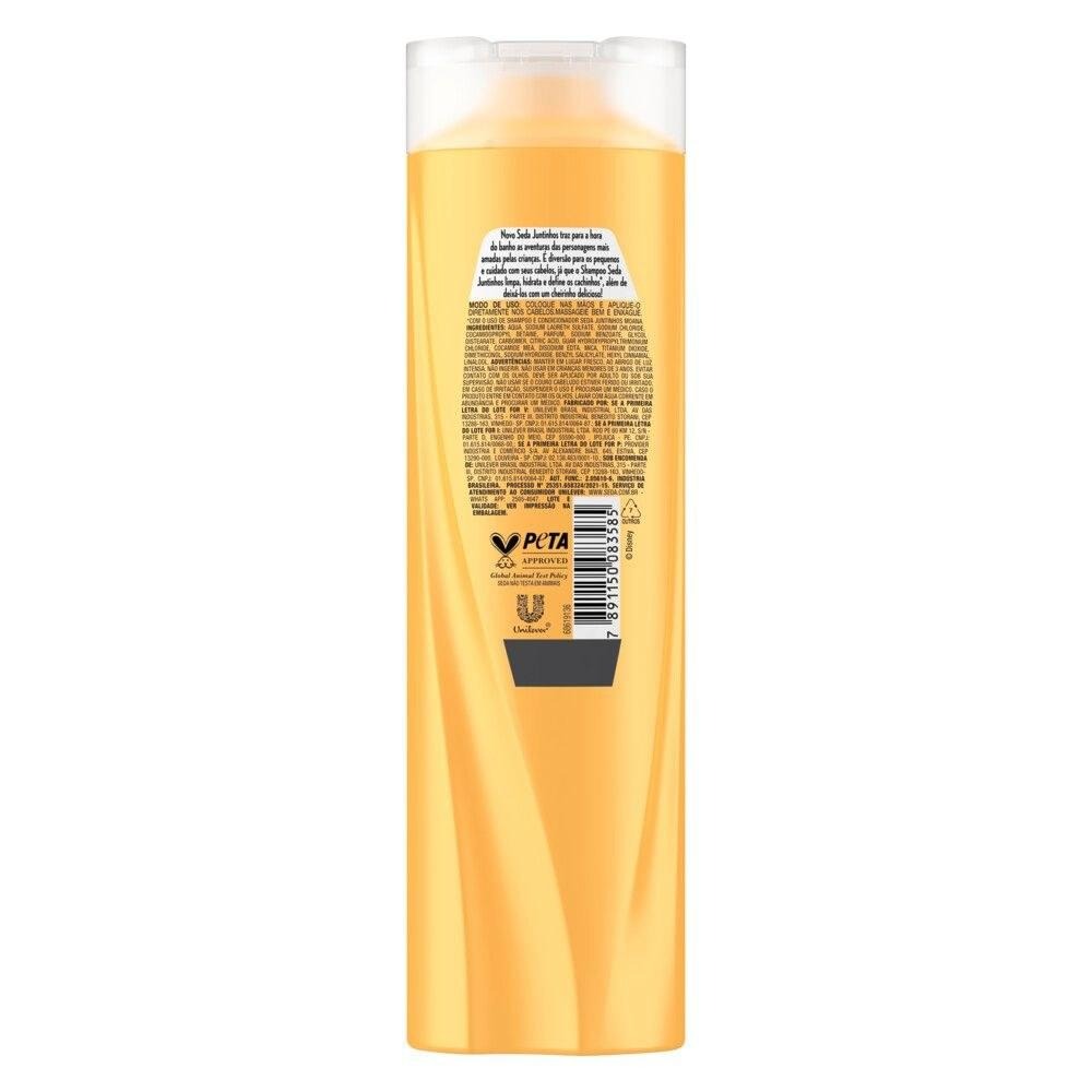 Shampoo Infantil Seda Juntinhos Moana Cachos Encantados +3 anos 300ml — imagem 3 | Drogaria Taveira