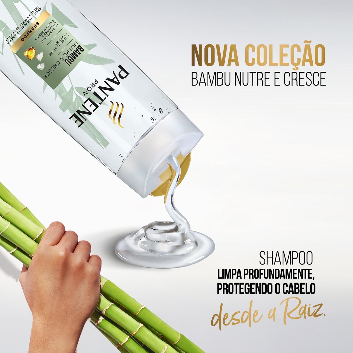 Shampoo Pantene Pro-V Bambu Nutre & Cresce 200ml — imagem 4 | Drogaria Taveira