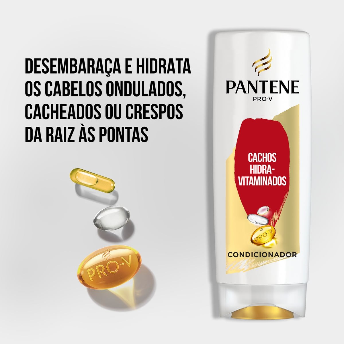Shampoo Pantene Pro-V Cachos Hidra-Vitaminados 400ml — imagem 3 | Drogaria Taveira