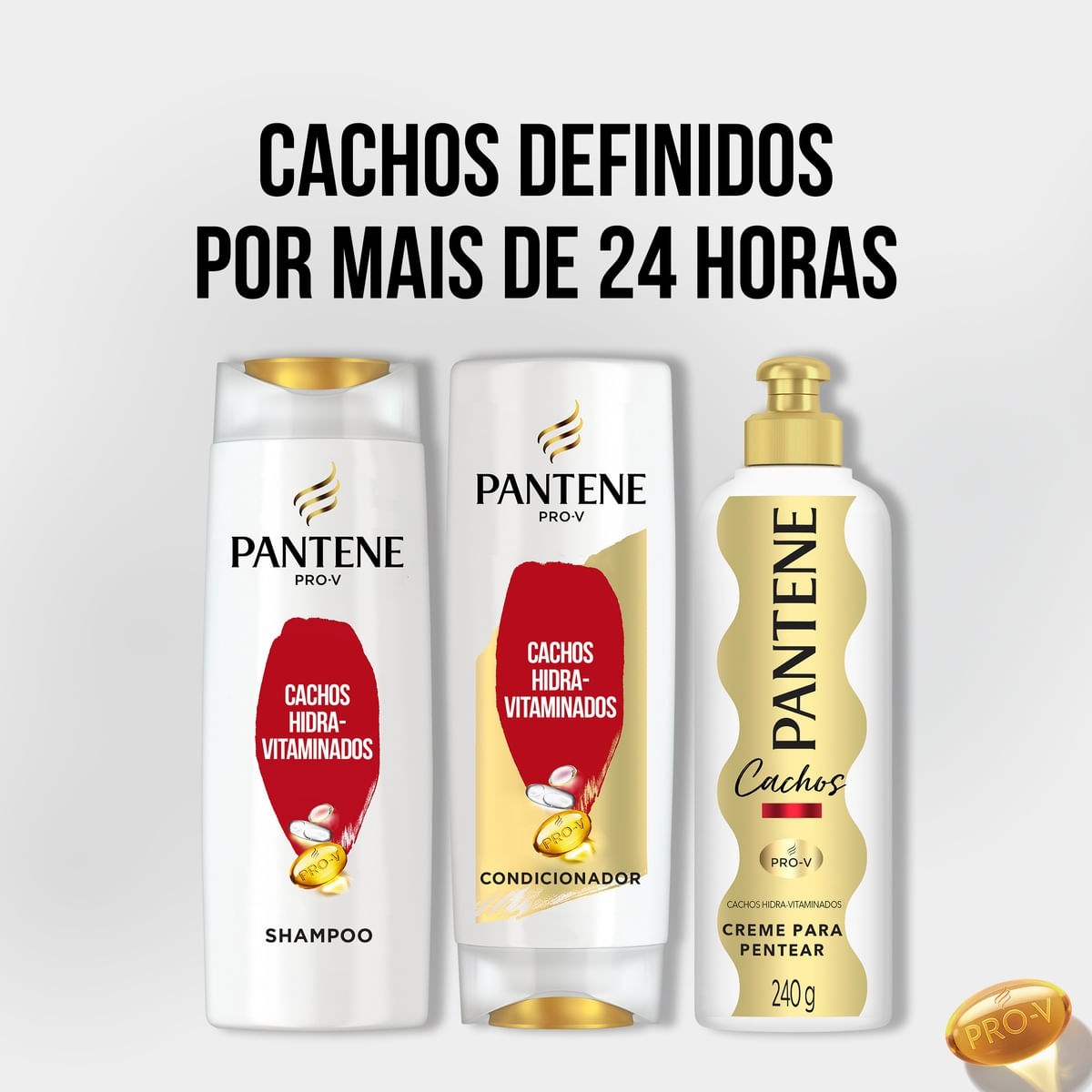 Shampoo Pantene Pro-V Cachos Hidra-Vitaminados 400ml — imagem 4 | Drogaria Taveira