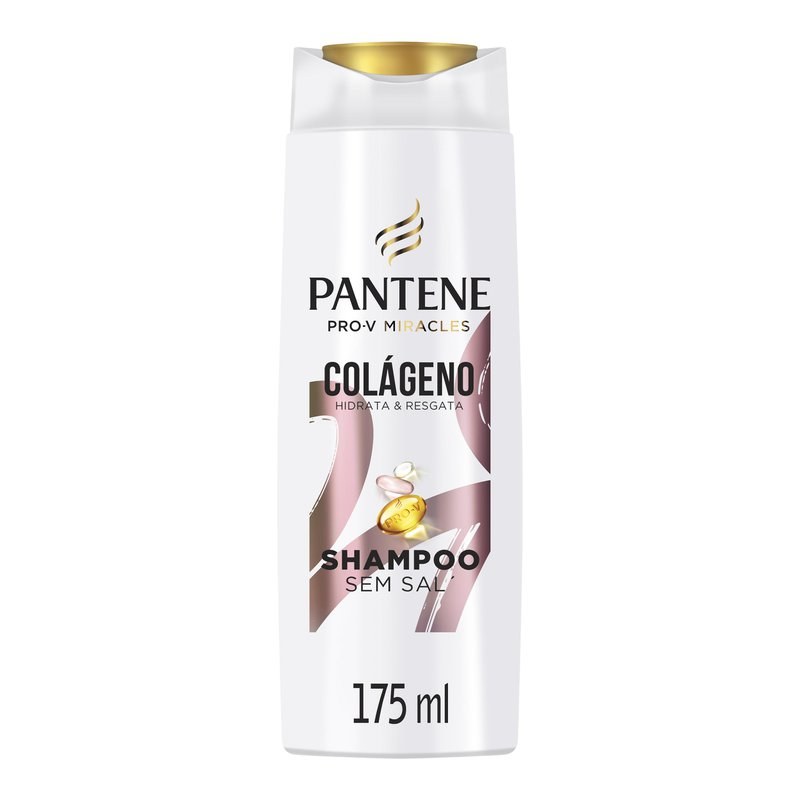 Shampoo Pantene Pro-V Colágeno Hidrata & Resgata 175ml — imagem 2 | Drogaria Taveira