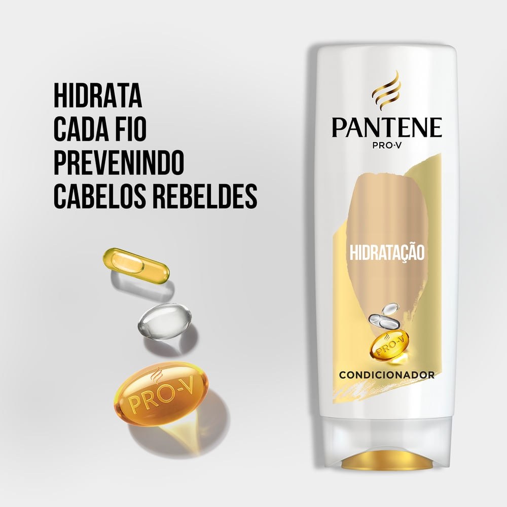 Shampoo Pantene Pro-V Hidratação 400ml — imagem 3 | Drogaria Taveira
