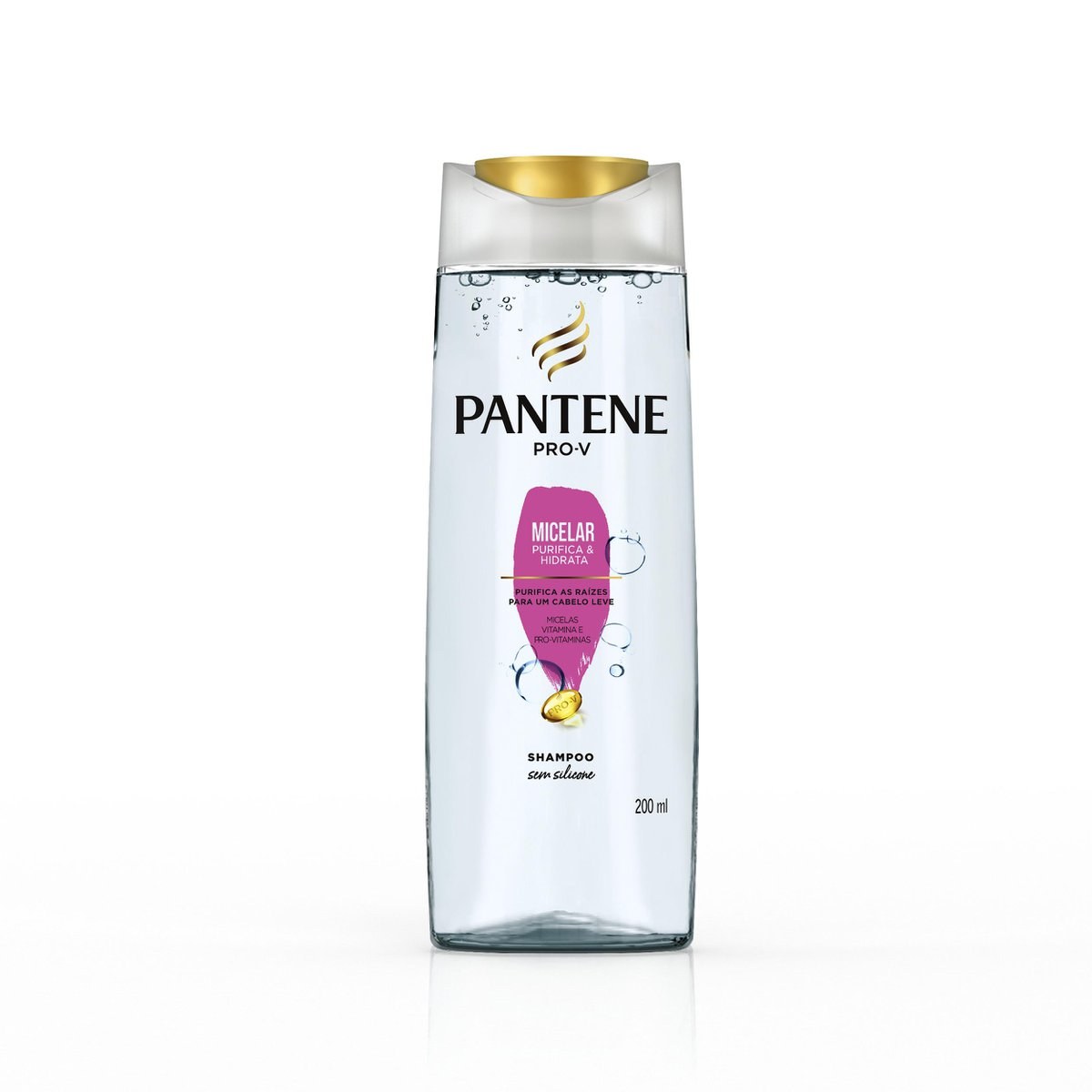 Shampoo Pantene Pro-V Micelar Purifica & Hidrata 200ml — imagem 2 | Drogaria Taveira