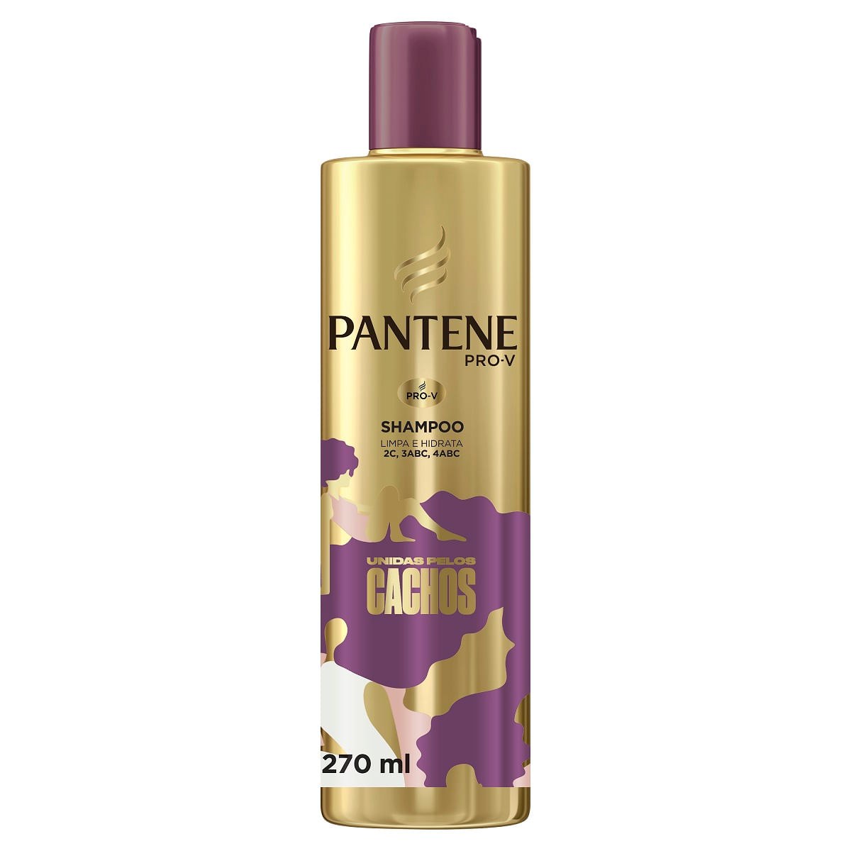 Shampoo Pantene Unidas Pelos Cachos 270ml — imagem 2 | Drogaria Taveira