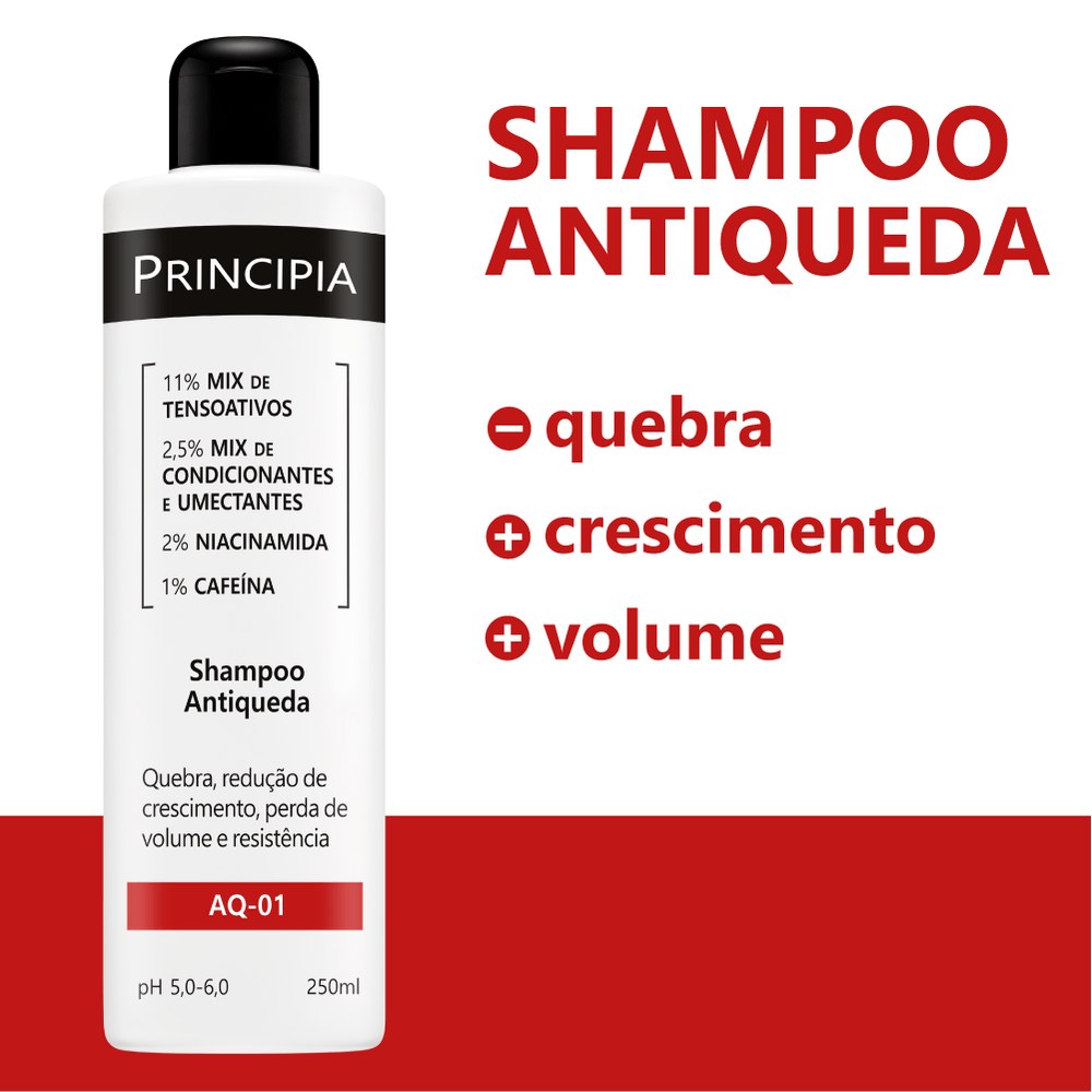 Shampoo Principia AQ-01 Antiqueda 250ml — imagem 4 | Drogaria Taveira