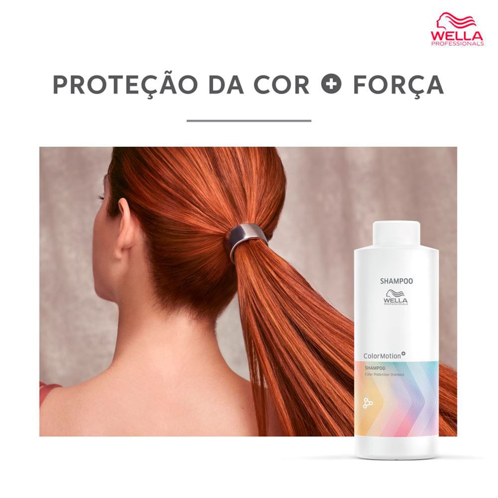Shampoo Wella Professionals Color Motion 1000 ml — imagem 2 | Drogaria Taveira