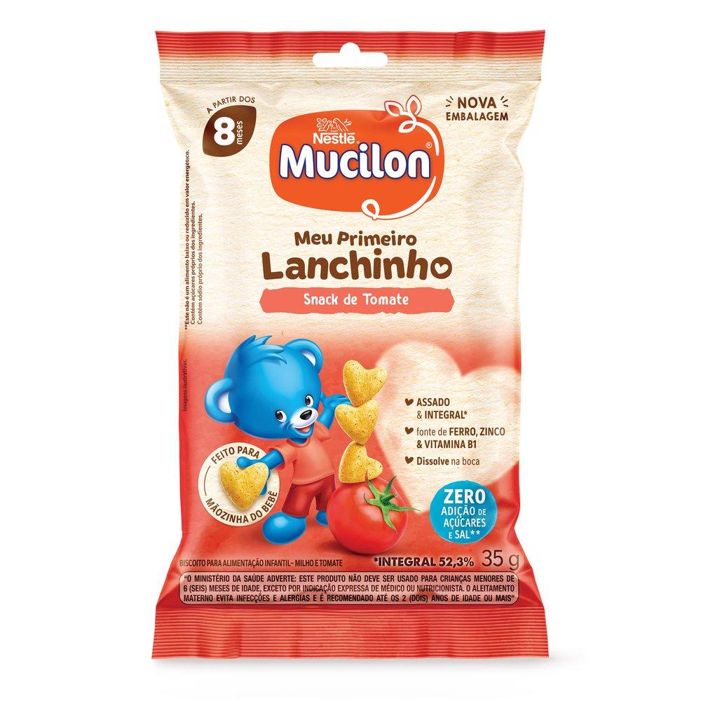Snack Infantil Mucilon Meu Primeiro Lanchinho Sabor Tomate 35g — Nestle | Drogaria Taveira