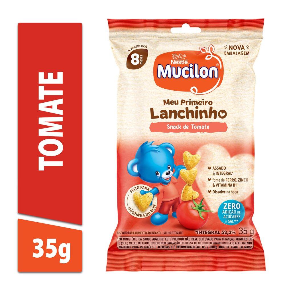 Snack Infantil Mucilon Meu Primeiro Lanchinho Sabor Tomate 35g — imagem 2 | Drogaria Taveira