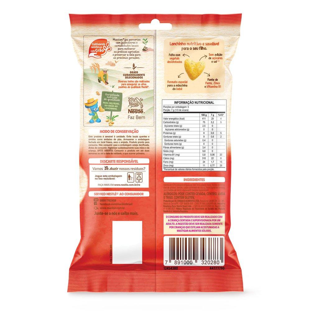 Snack Infantil Mucilon Meu Primeiro Lanchinho Sabor Tomate 35g — imagem 3 | Drogaria Taveira