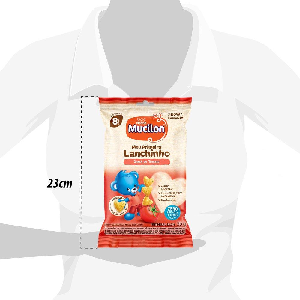 Snack Infantil Mucilon Meu Primeiro Lanchinho Sabor Tomate 35g — imagem 4 | Drogaria Taveira