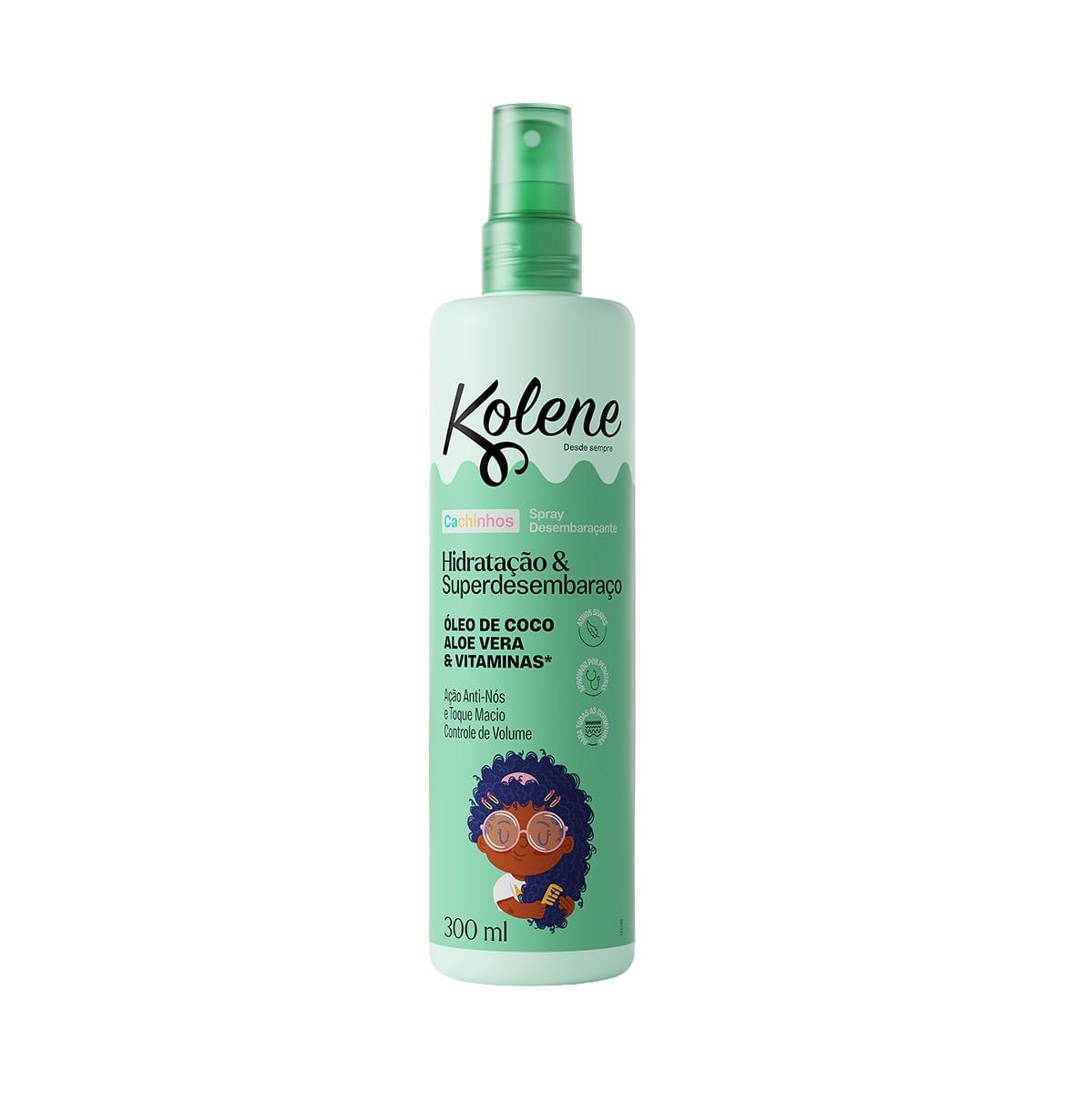 Spray Desembaraçante Infantil Kolene Cachinhos Hidratação e Super Desembaraço 300ml — Kolene | Drogaria Taveira